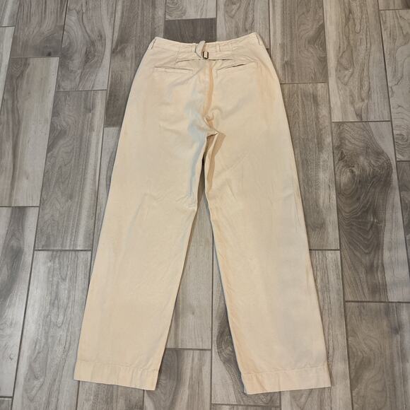 Imogene + Willie Military Trousers In Ivory Women’s Sz 26/32 Pockets Cotton - Picture 12 of 14